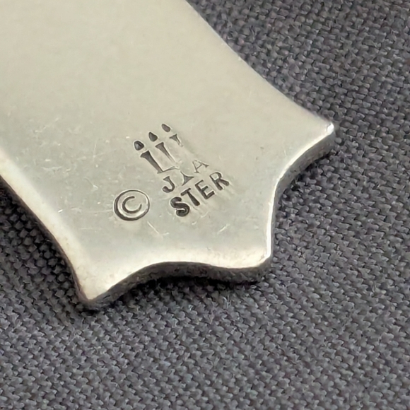 Rare-Retired James Avery Sterling Descending Dove Holy Spirit Cross Pendant - Picture 9 of 11